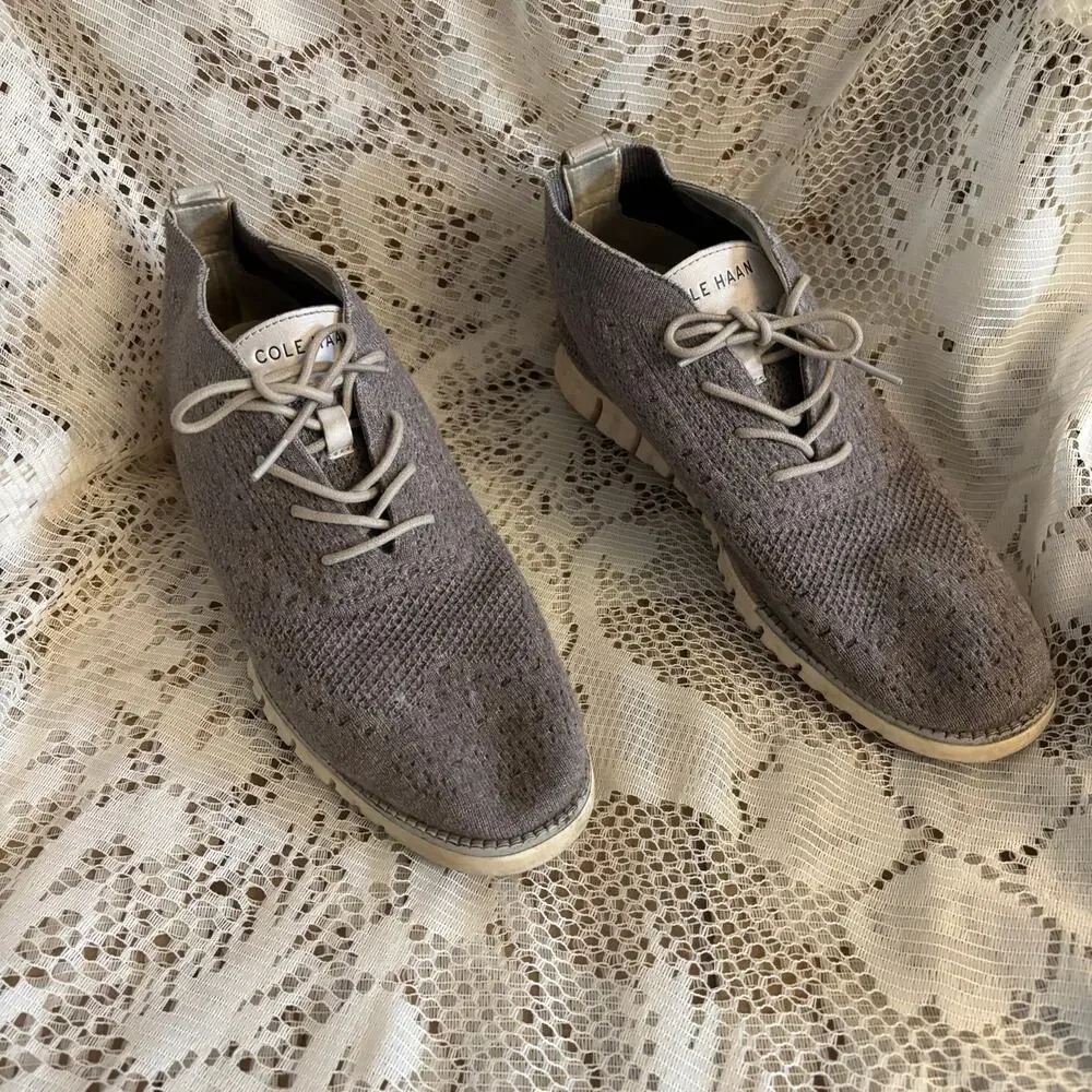 Cole Haan Zerogrand Men's US 8 M & Grey Stitchlite Chukka Boots